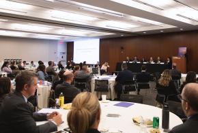 Full Room of Conference - Substance Use, Overdose Prevention, and the Courts 