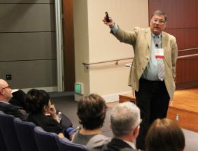 Edward J. Latessa conducts a session on Evidence-Based Approaches to Alternatives to Incarceration at Community Justice 2014.