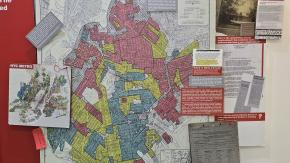 map showing redlining in Brooklyn